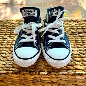 Navy Blue Converse Chuck Taylor All Star Sneakers